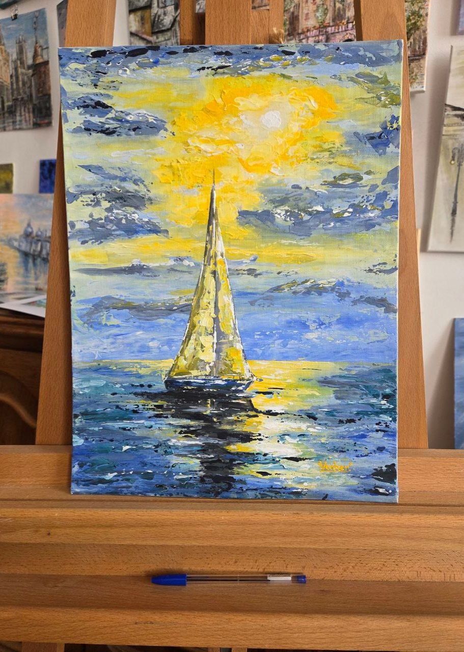 Lonely Sailboat - Image 3