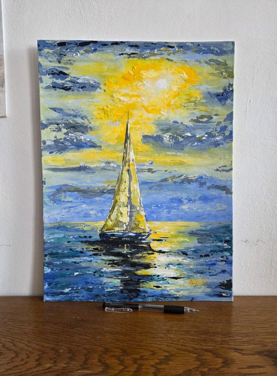 Lonely Sailboat - Image 4