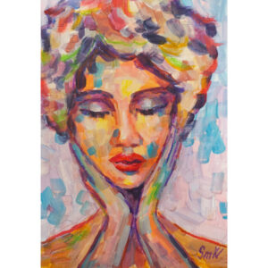 A PREMONITION OF HAPPINESS - beautiful abstract artwork