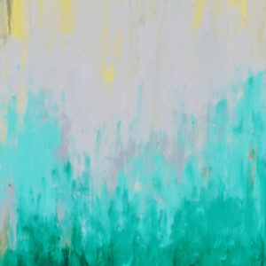 Emerald Horizon Abstract Contemporary