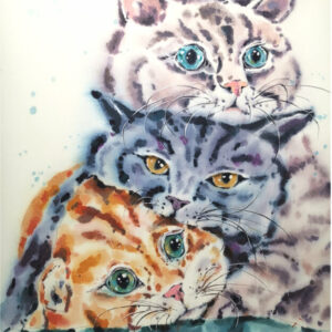 Three Souls - Original Watercolor Painting