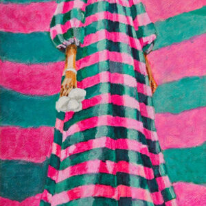 Striped Dress Fashion