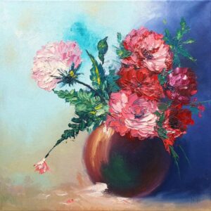 Peonies in a Vase